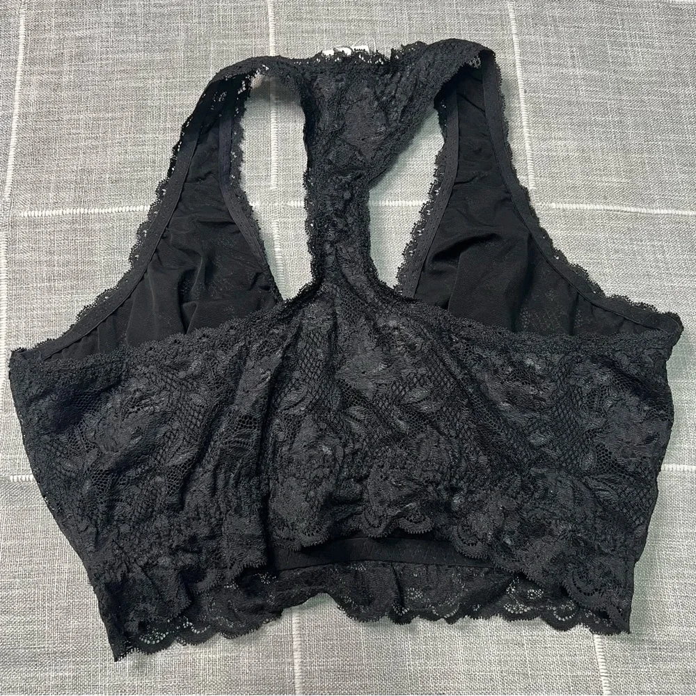 Cosabella Black Lace Bralette XL - Picture 4 of 11